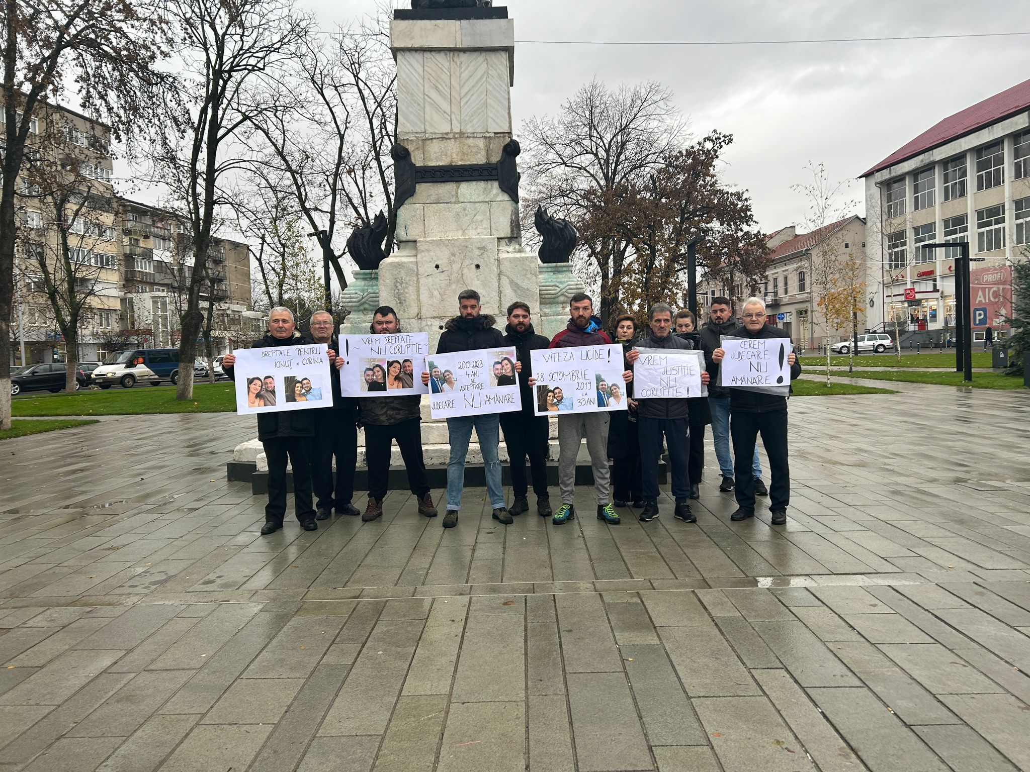 protest Beius accident (1)