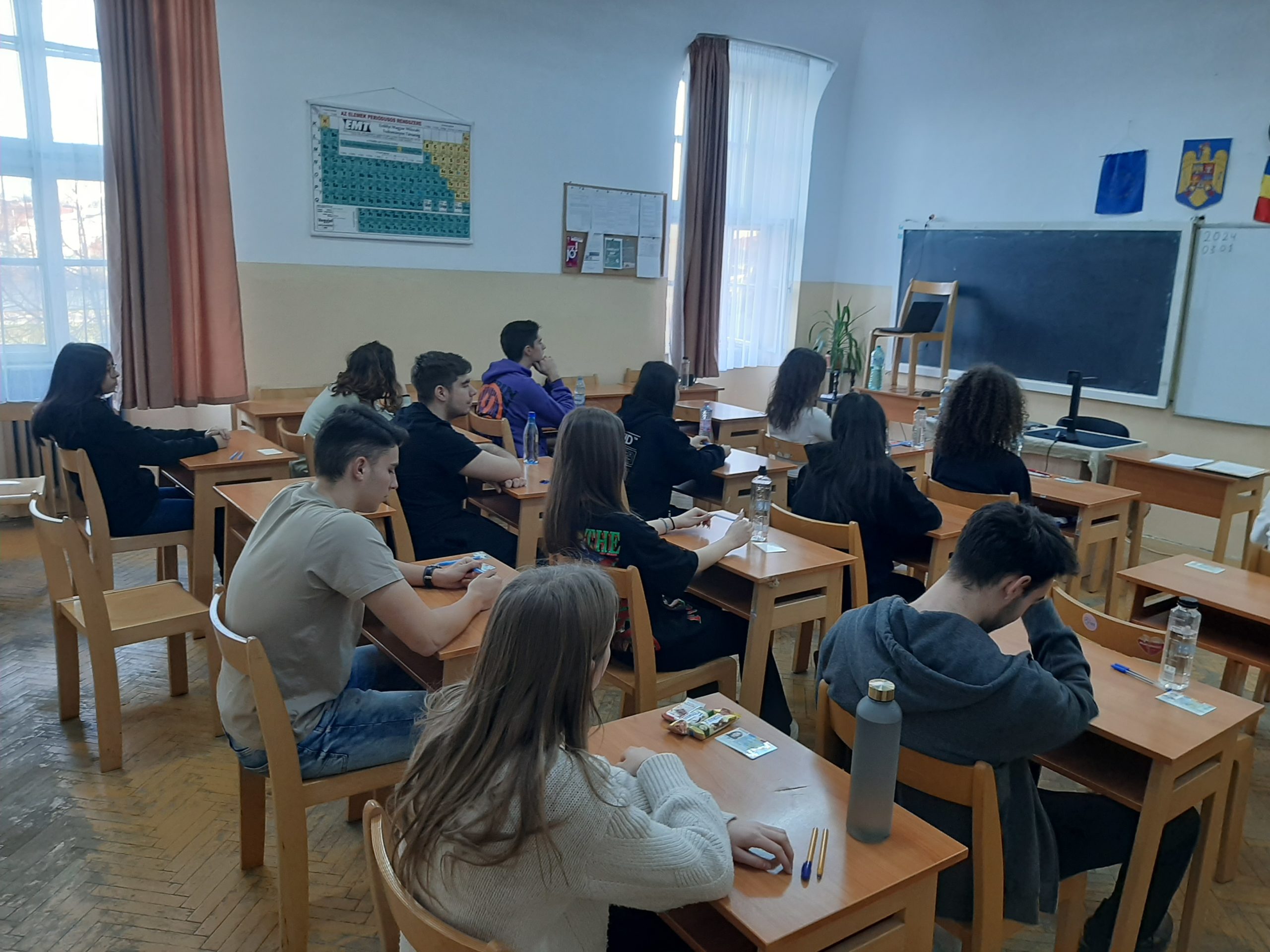 Simulare BAC 2024 la Oradea 04.03.2024 FOTO: Crina Dobocan