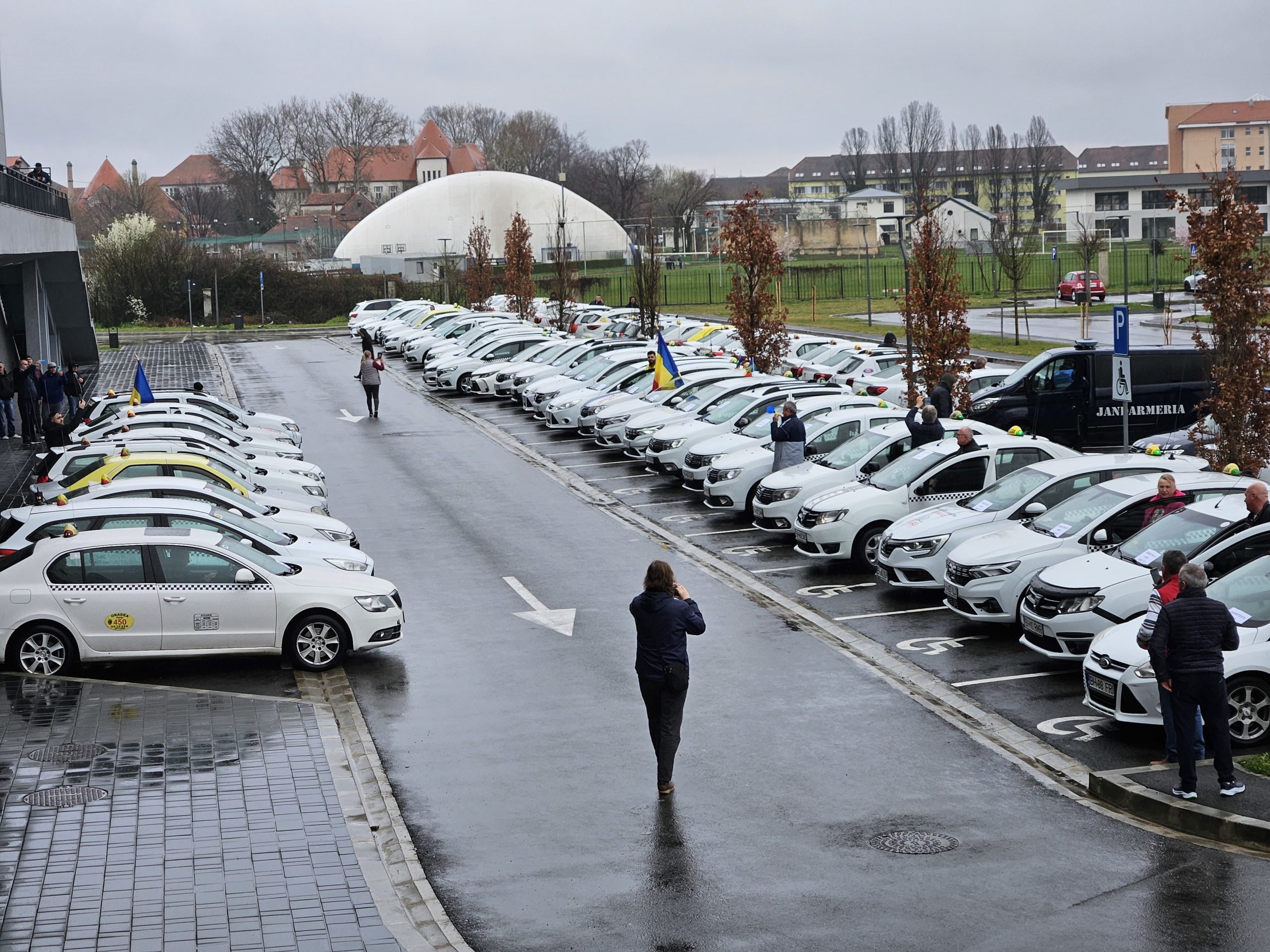 FOTO: Protestul taximetriștilor 07.03.2024