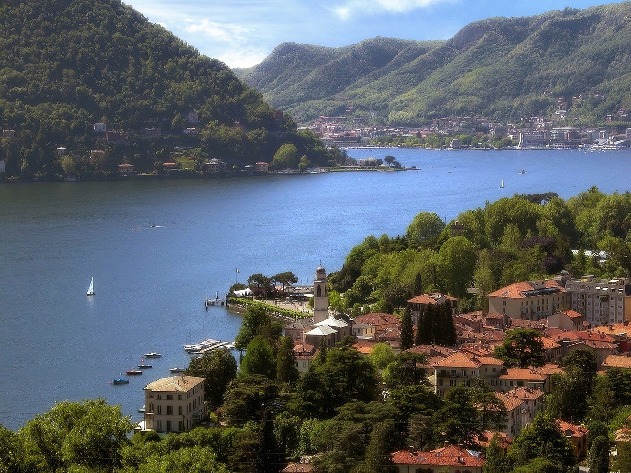 Lacul Como, Italia