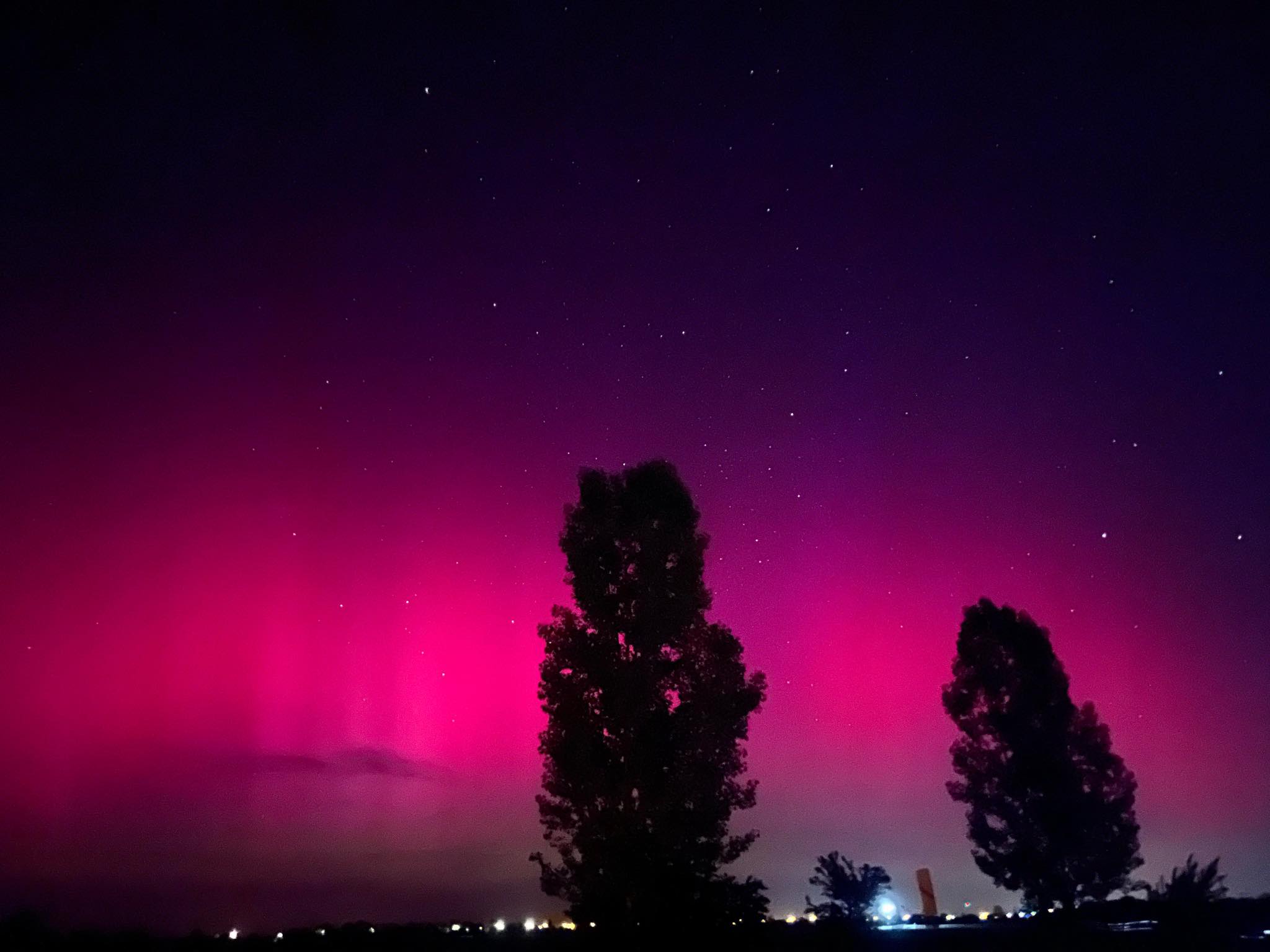 FOTO: Aurora Boreală vizibilă din Bihor 11.05.2024