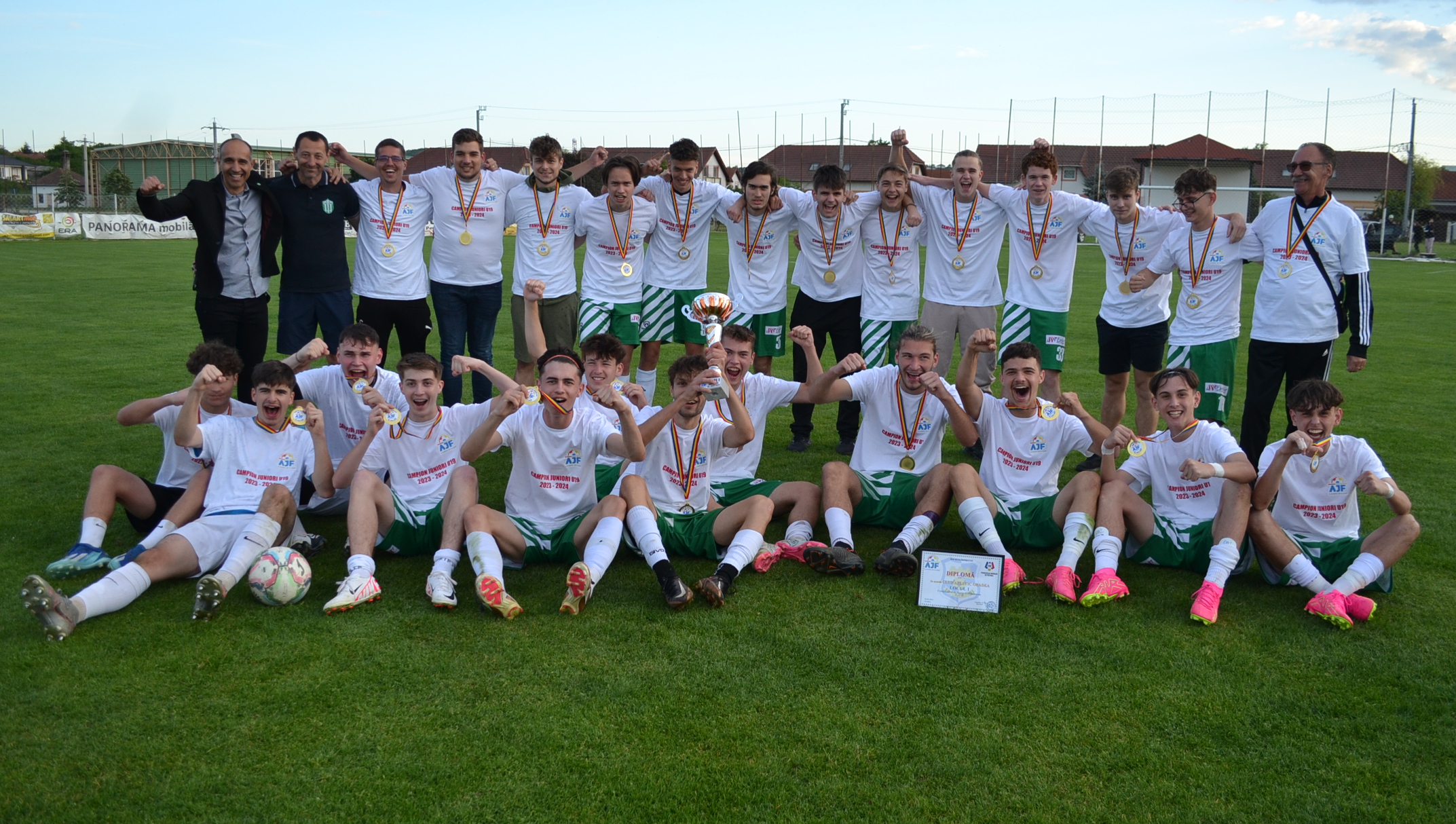 FOTO: Club Atletic Oradea - campioană la U19 16.05.2024 foto Teodor Biriș