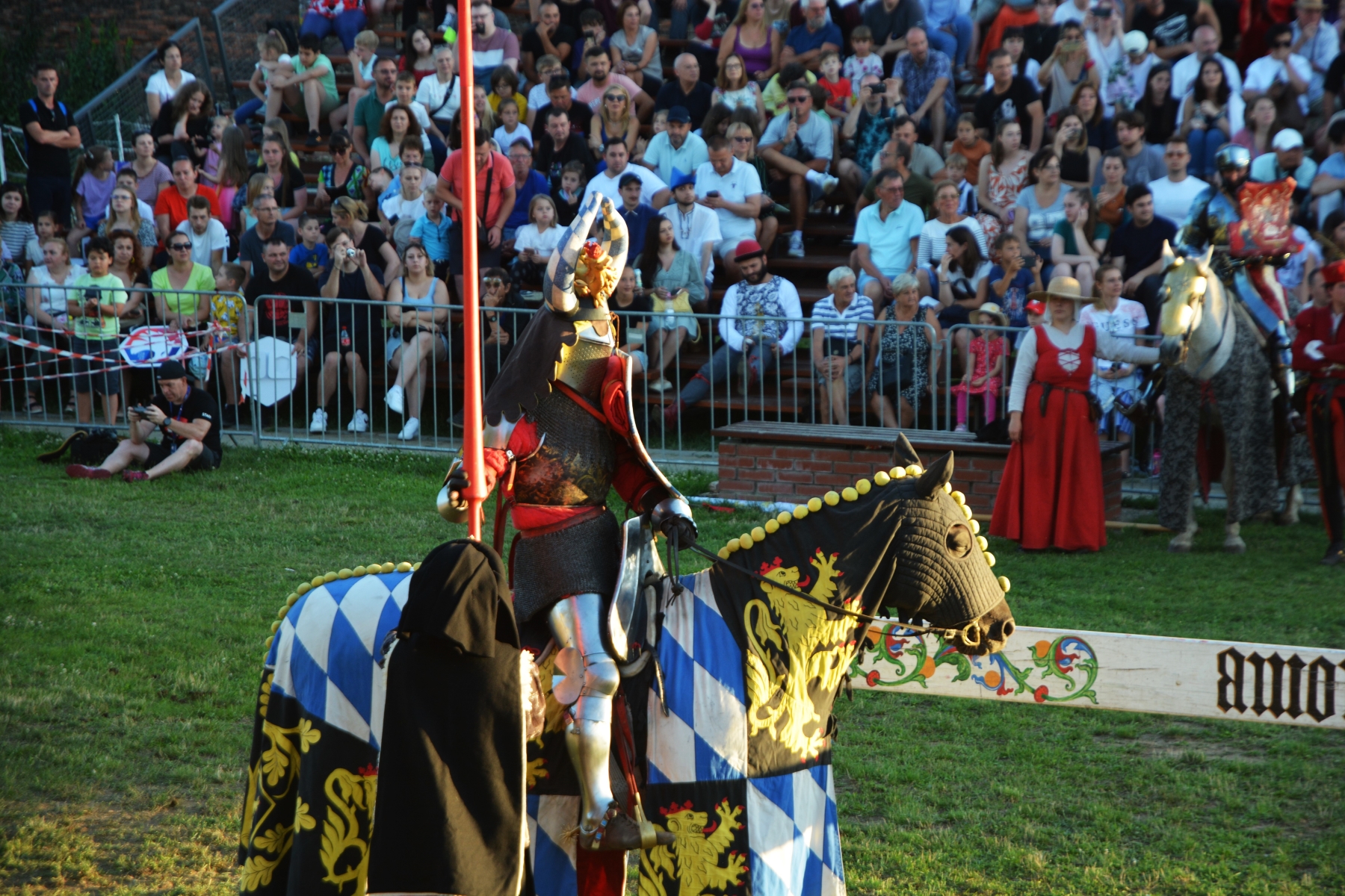 Golden Gryphon Tournament - turnirul cu lance balsa. Foto: Camelia Buşu