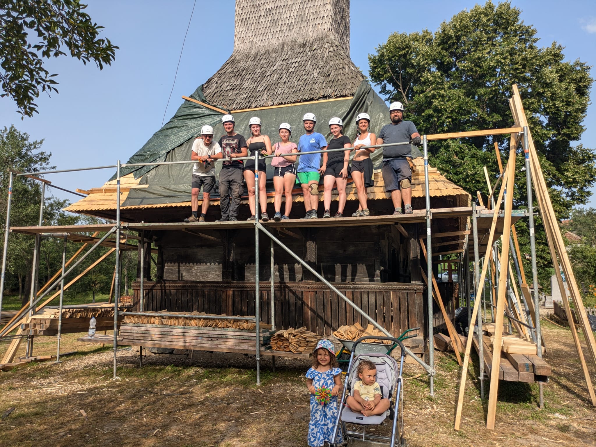 Foto: Biserica de lemn din Abram 11.07.2024