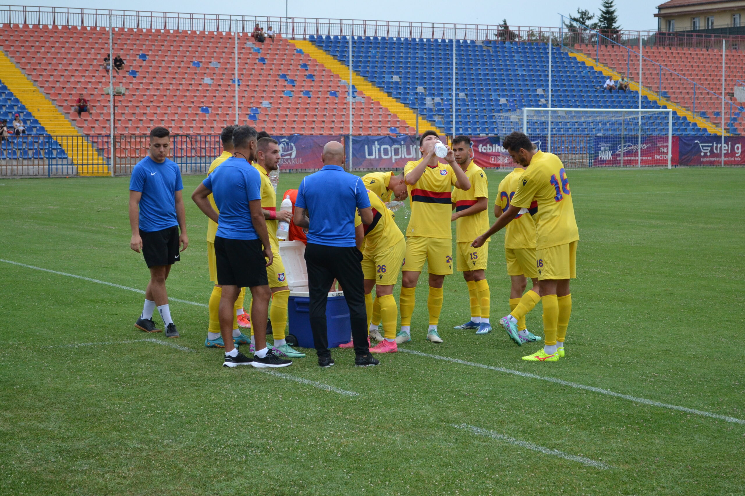 FOTO: FC Bihor - CSC Dumbrăvița 20.07.2024 Foto: Teodor Biriș