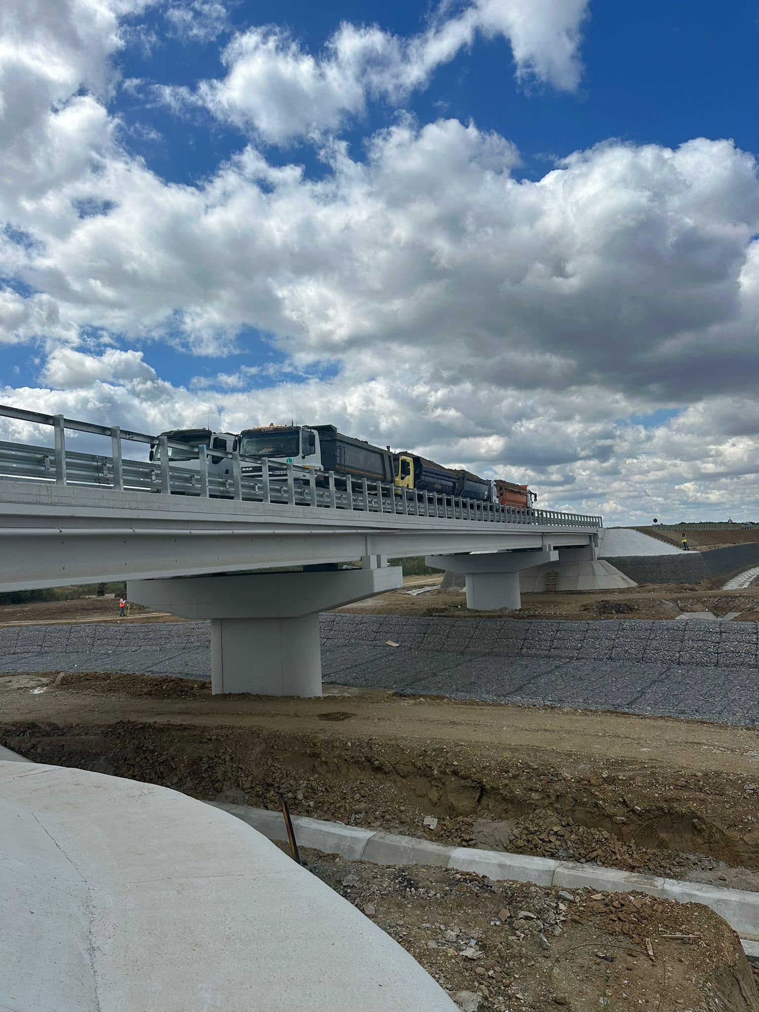 Foto: Stadiul lucrărilor la Centura Oșorhei 09.08.2024