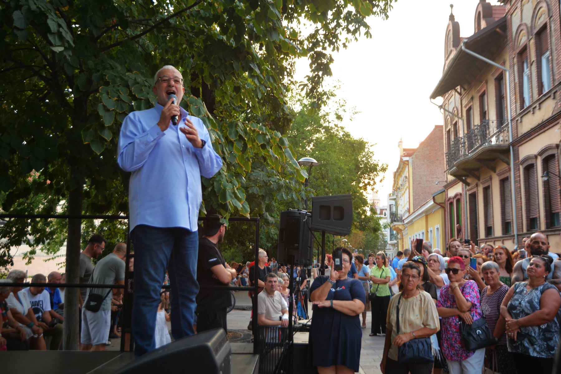 Concert Cătălin Crişan, la Oradea. Foto: Camelia Buşu