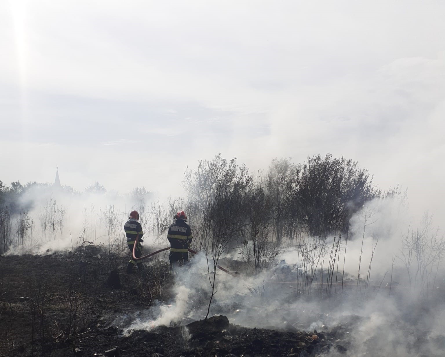 FOTO: Incendii de pășune în Bihor 09.09.2024