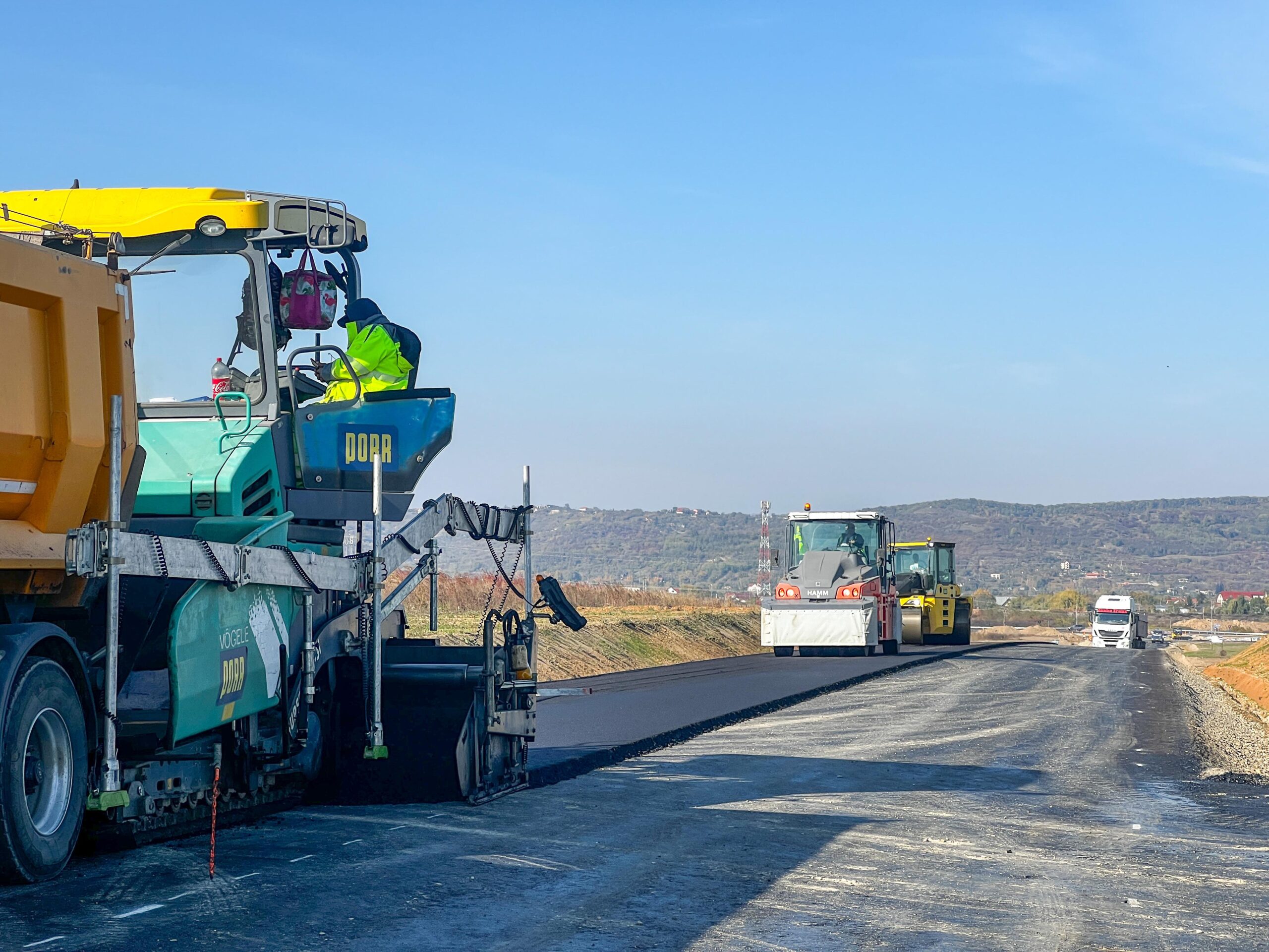 Foto: Stadiul lucrărilor pe Inelul Metropolitan 24.10.2024