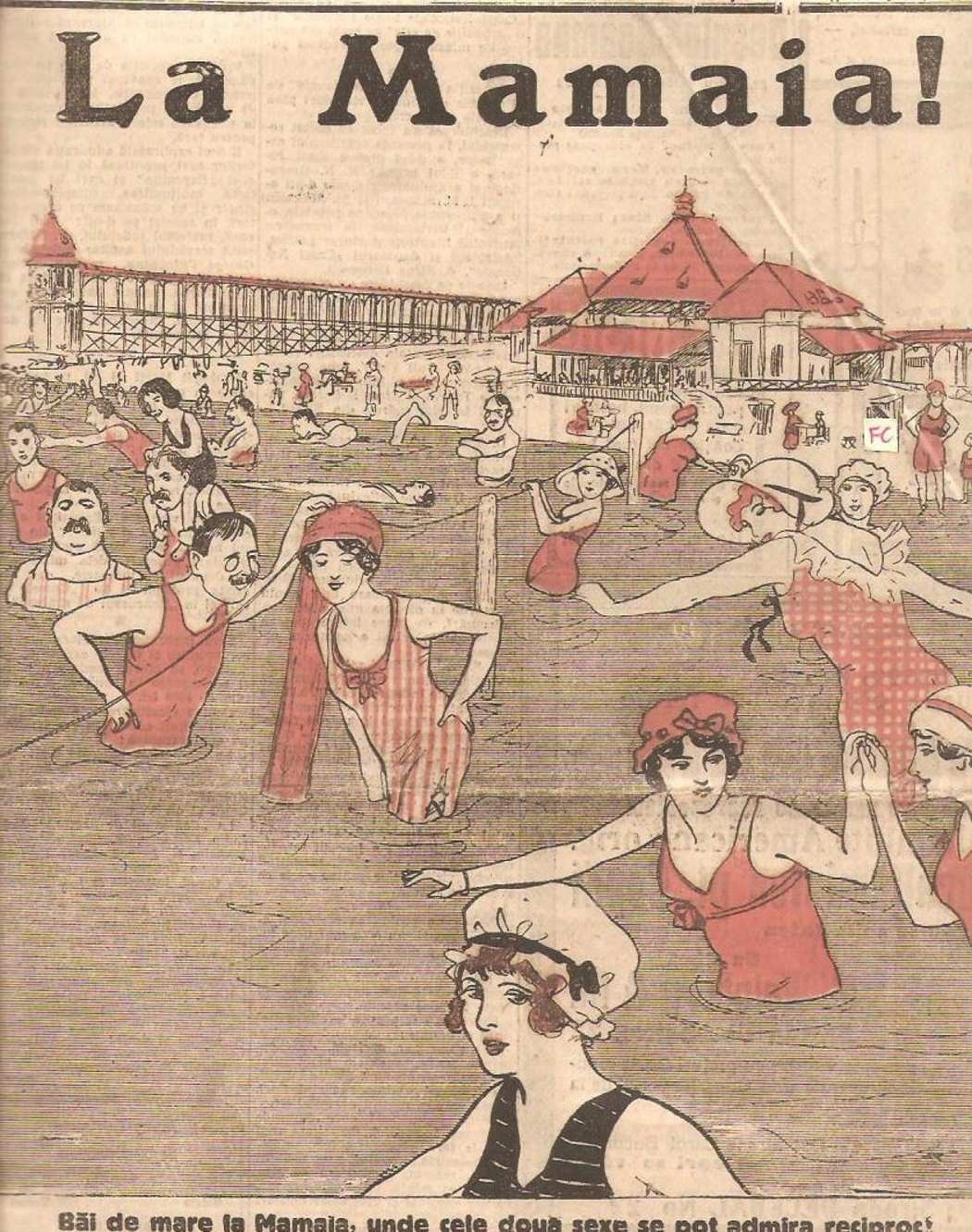 La Mamaia, 30 august 1912, ziarul Dimineata